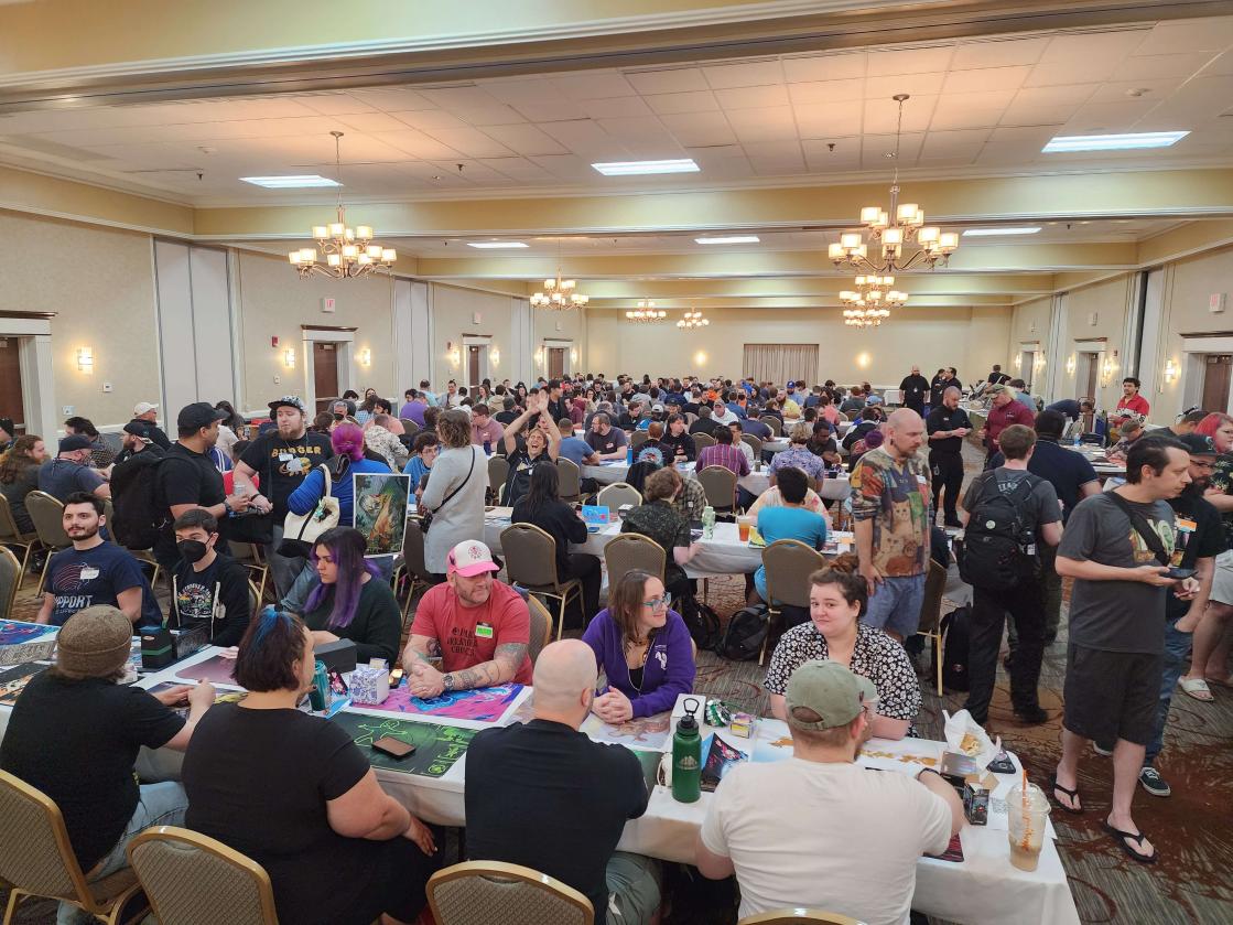 People playing at commander sealed