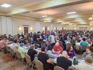 People playing at commander sealed