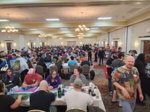 People playing at commander sealed