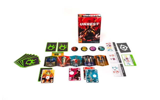 Learn Unrest: A Dystopian Bluffing Game with Mikey!