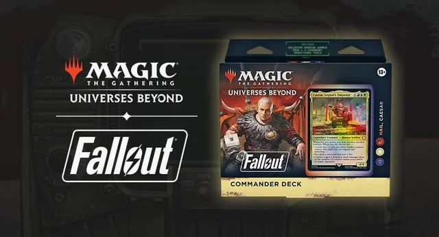 Picture of a sample Fallout Commander deck