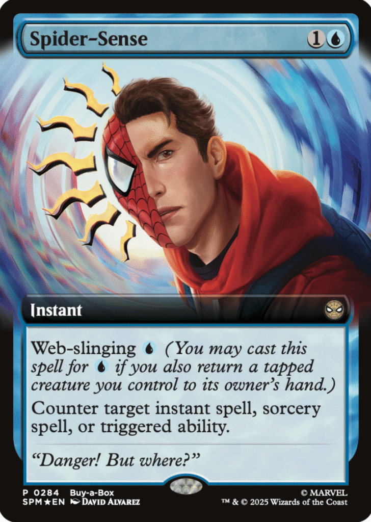 Magic presents Universes Beyond Marvel Spider Man prerelease